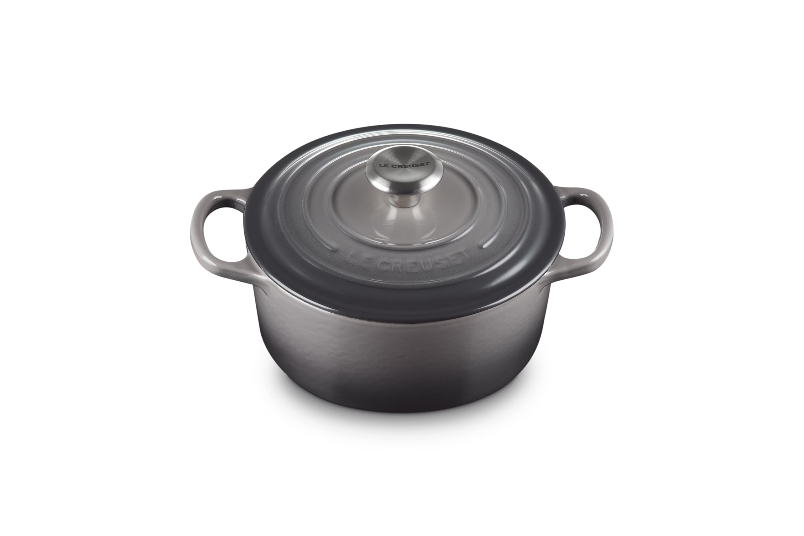 Le Creuset Enameled Cast Iron Signature Round Dutch Oven, 7.25 qt., Cerise