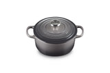 Le Creuset Enameled Cast Iron Signature Round Dutch Oven, 7.25 qt., Cerise