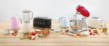 SMEG 50's Retro Style 7 Cup Electric Water Kettle with Automatic Shutoff, Removable Base, and Water Indicator, KLF03CHMUS, Matte Campagne