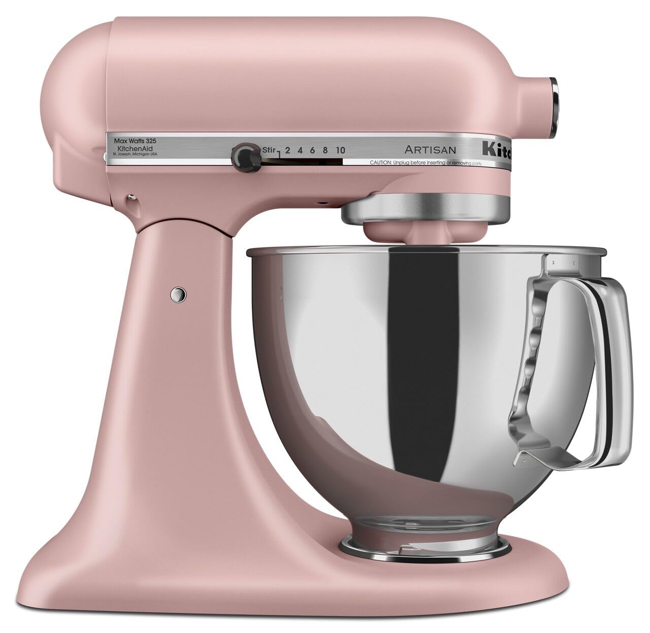 KitchenAid Artisan Series 5 Quart Tilt Head Stand Mixer with Pouring Shield KSM150PS, Milkshake