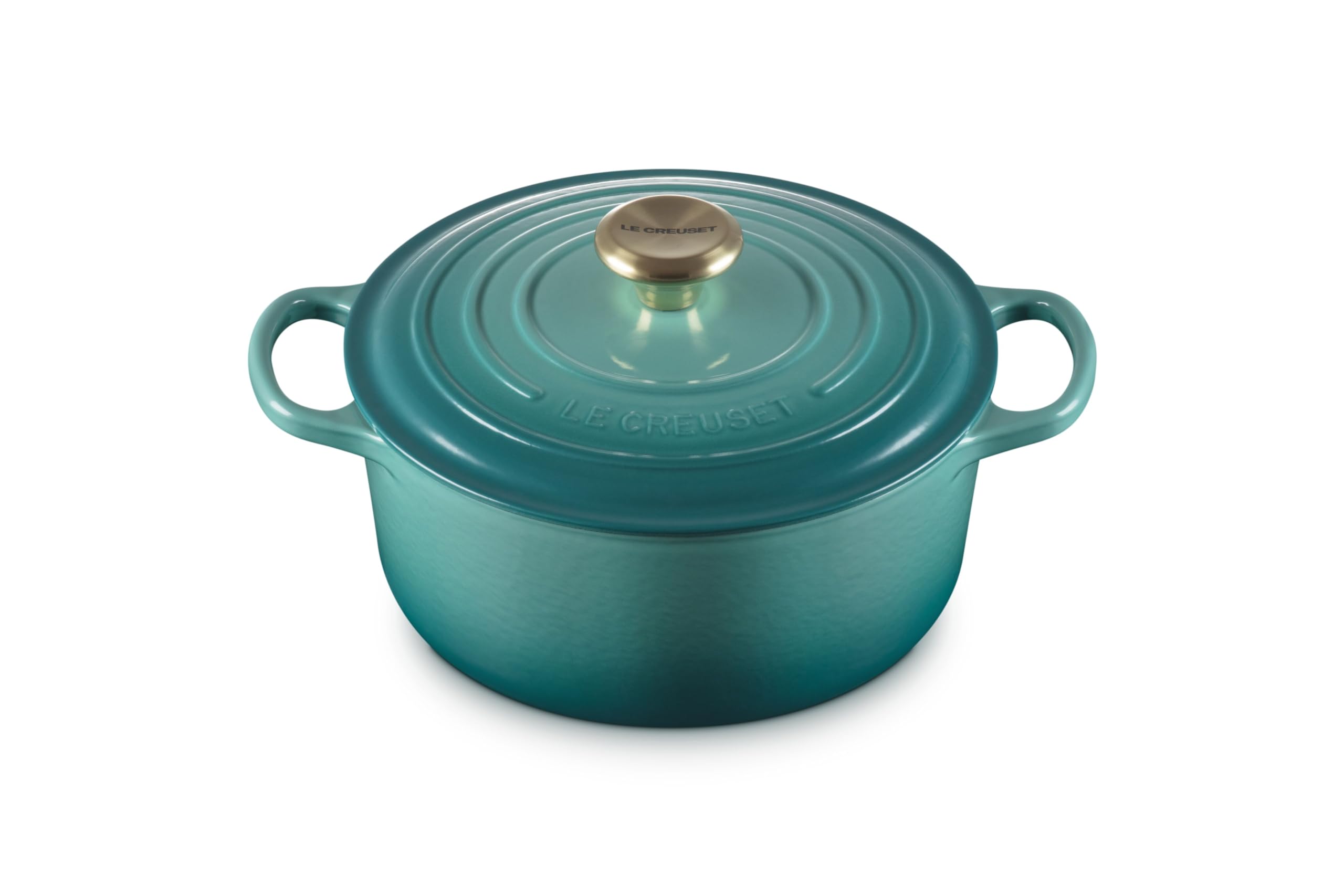 Le Creuset Enameled Cast Iron Signature Round Dutch Oven, 7.25 qt., Cerise