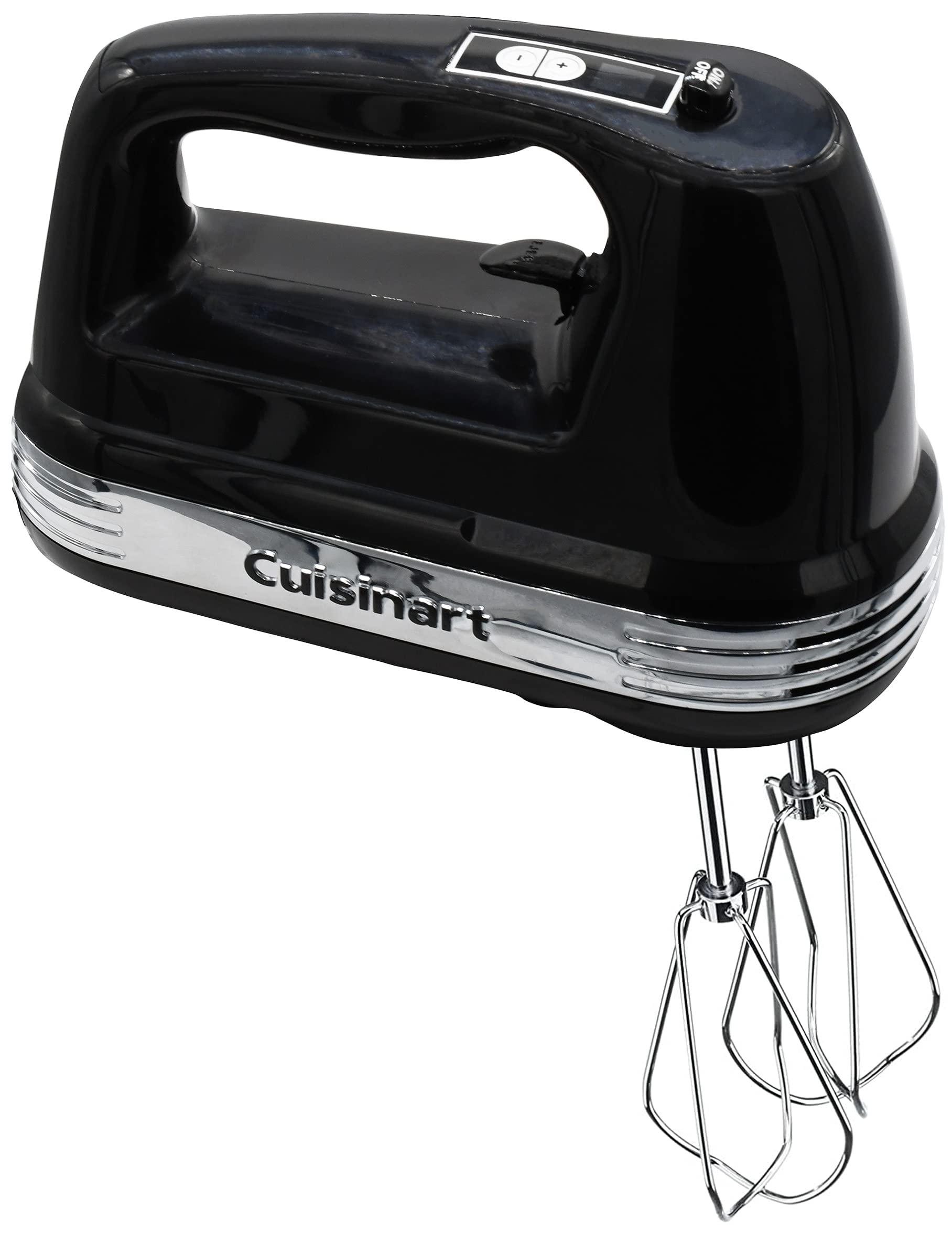 Cuisinart Power Advantage Plus 9-Speed Hand Mixer, 220W Motor, Electric Mixer with Dishwasher-Safe Beaters, Storage Case, HM-90BCS, Brushed Chrome