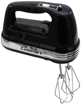 Cuisinart Power Advantage Plus 9-Speed Hand Mixer, 220W Motor, Electric Mixer with Dishwasher-Safe Beaters, Storage Case, HM-90BCS, Brushed Chrome