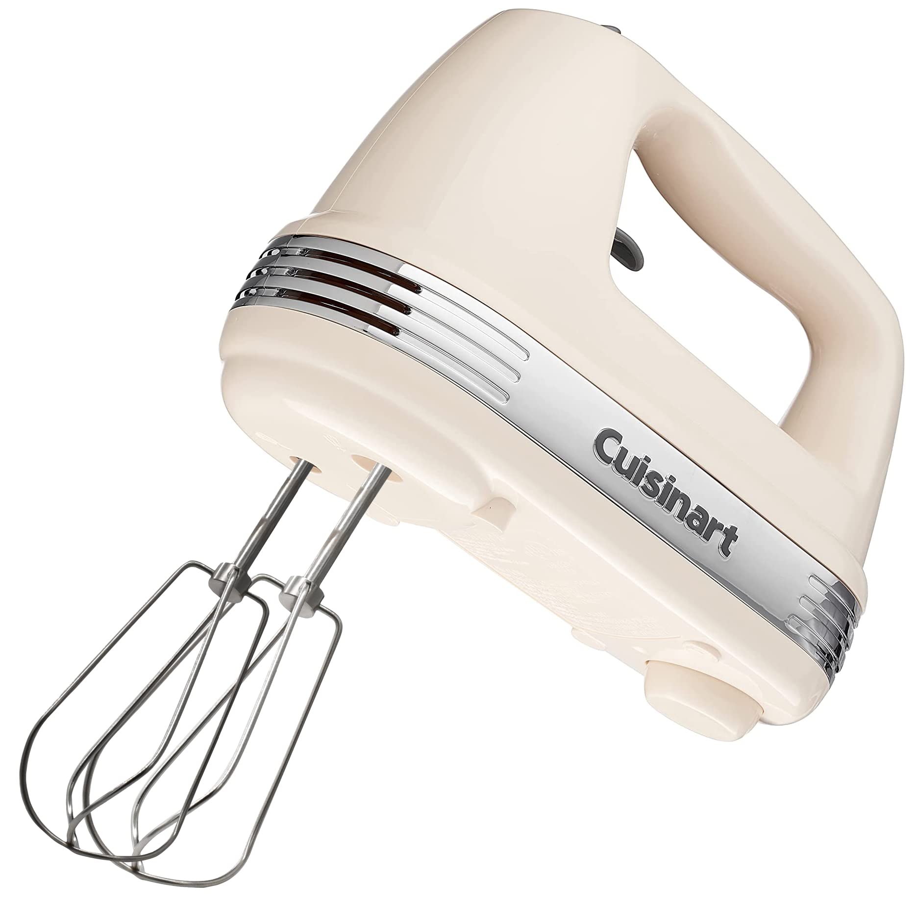 Cuisinart Power Advantage Plus 9-Speed Hand Mixer, 220W Motor, Electric Mixer with Dishwasher-Safe Beaters, Storage Case, HM-90BCS, Brushed Chrome