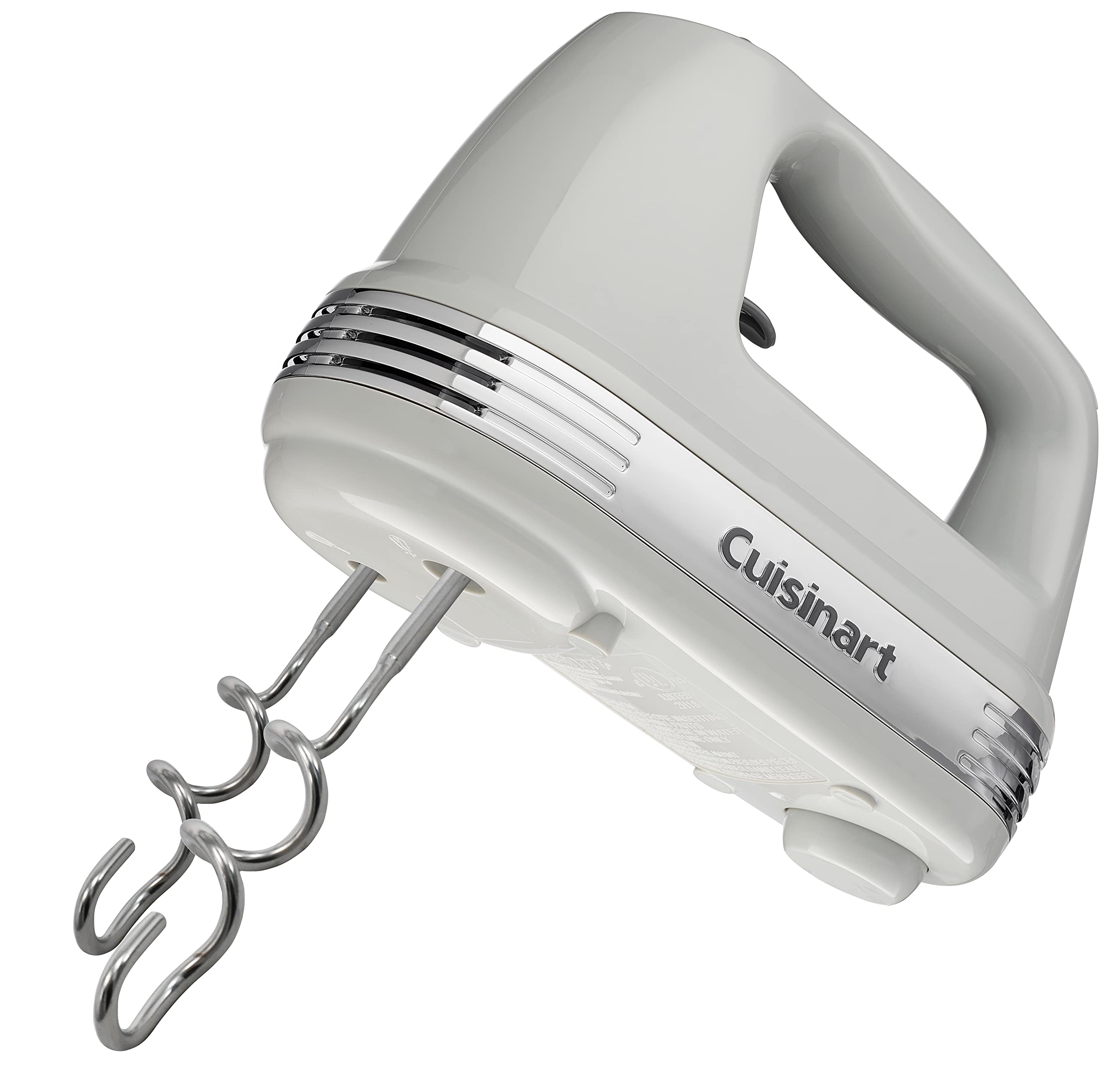 Cuisinart Power Advantage Plus 9-Speed Hand Mixer, 220W Motor, Electric Mixer with Dishwasher-Safe Beaters, Storage Case, HM-90BCS, Brushed Chrome