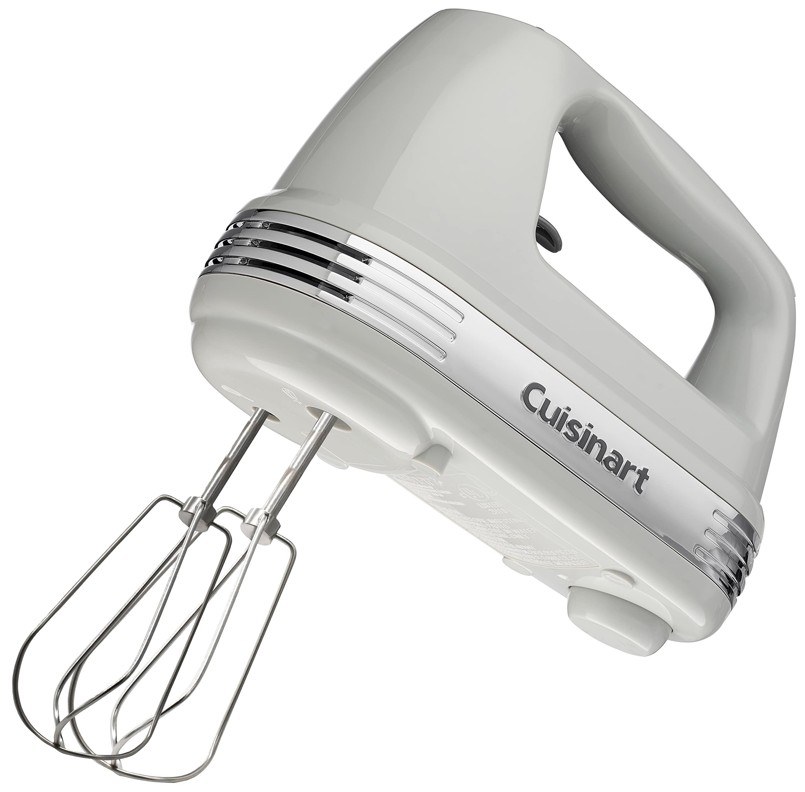 Cuisinart Power Advantage Plus 9-Speed Hand Mixer, 220W Motor, Electric Mixer with Dishwasher-Safe Beaters, Storage Case, HM-90BCS, Brushed Chrome