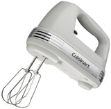 Cuisinart Power Advantage Plus 9-Speed Hand Mixer, 220W Motor, Electric Mixer with Dishwasher-Safe Beaters, Storage Case, HM-90BCS, Brushed Chrome