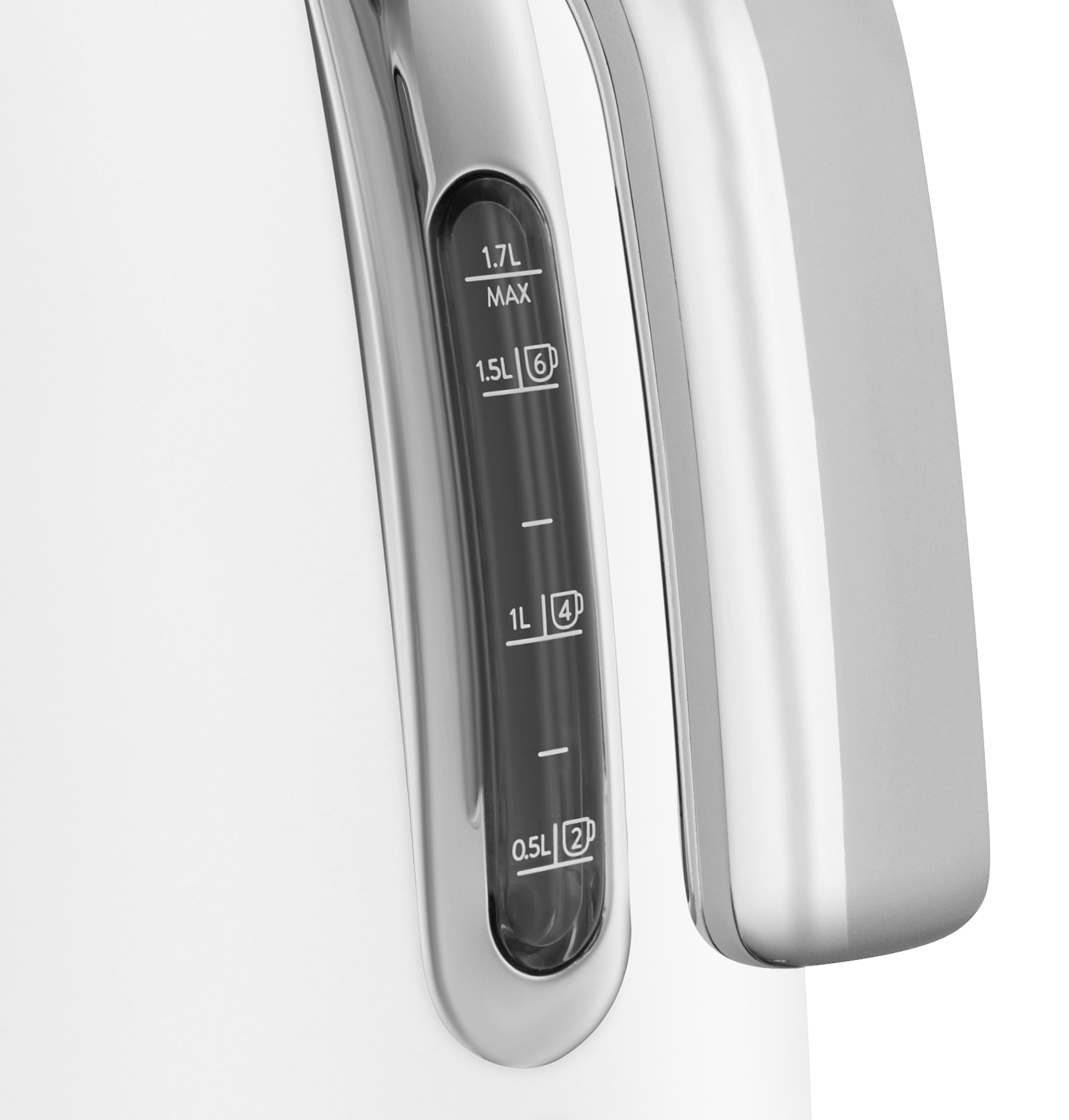 SMEG 50's Retro Style 7 Cup Electric Water Kettle with Automatic Shutoff, Removable Base, and Water Indicator, KLF03CHMUS, Matte Campagne