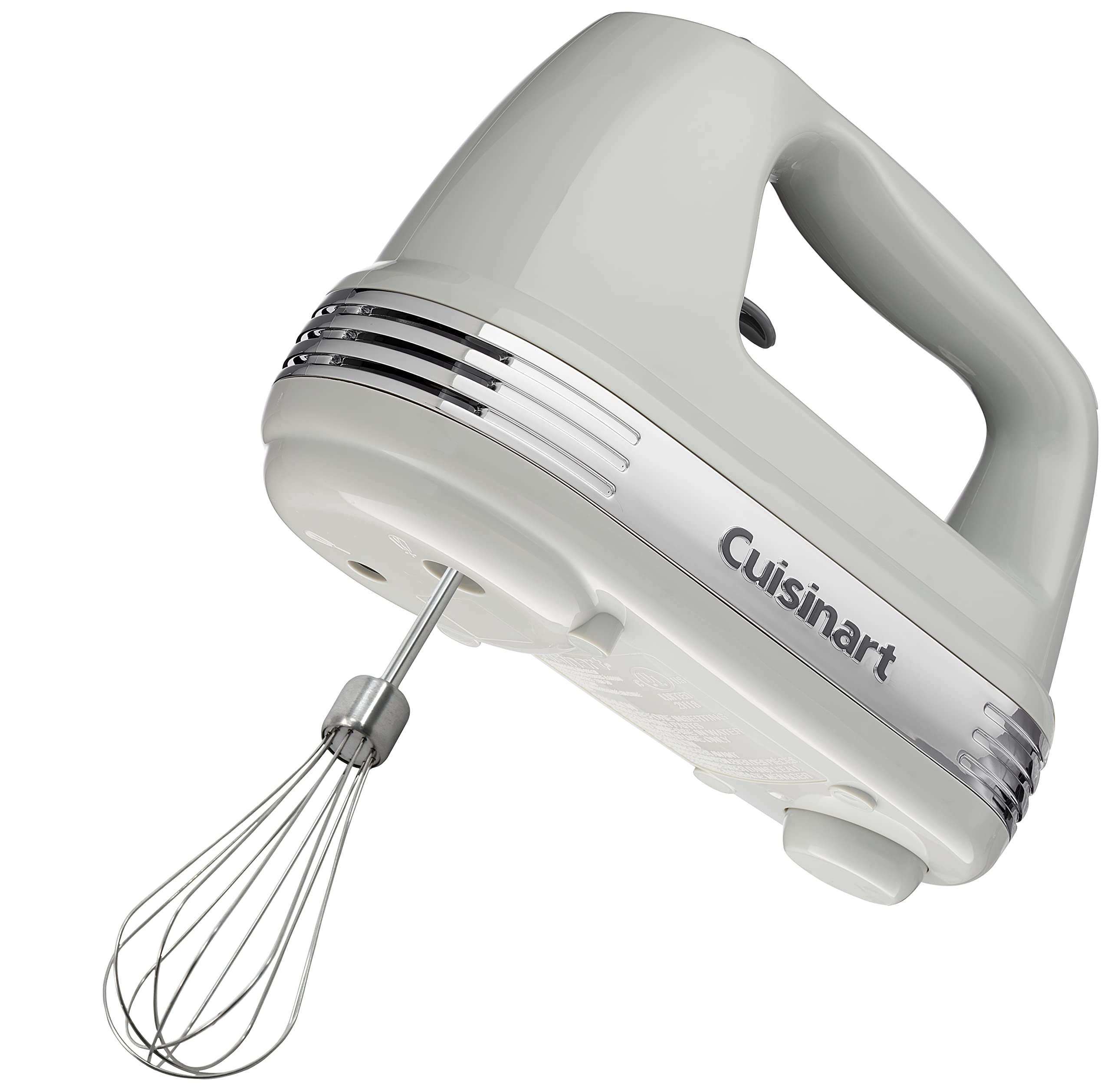 Cuisinart Power Advantage Plus 9-Speed Hand Mixer, 220W Motor, Electric Mixer with Dishwasher-Safe Beaters, Storage Case, HM-90BCS, Brushed Chrome