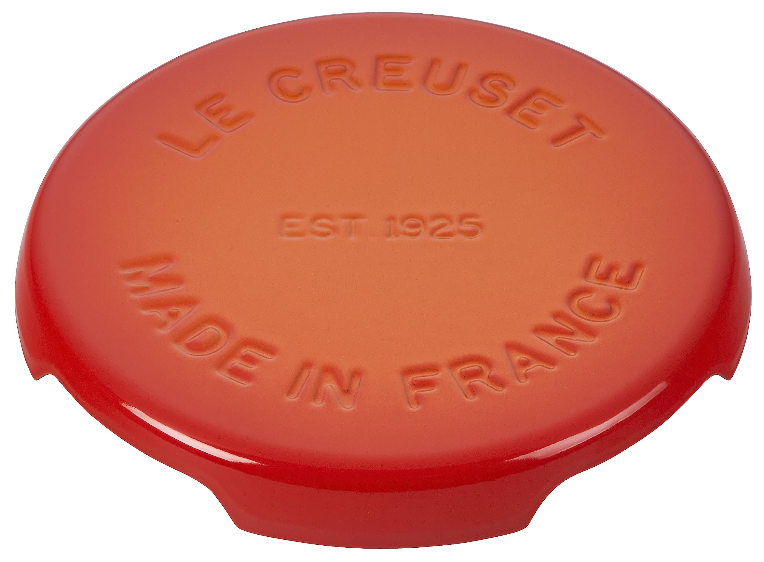 Le Creuset Enameled Cast Iron Signature Trivet, 8.8", Flame