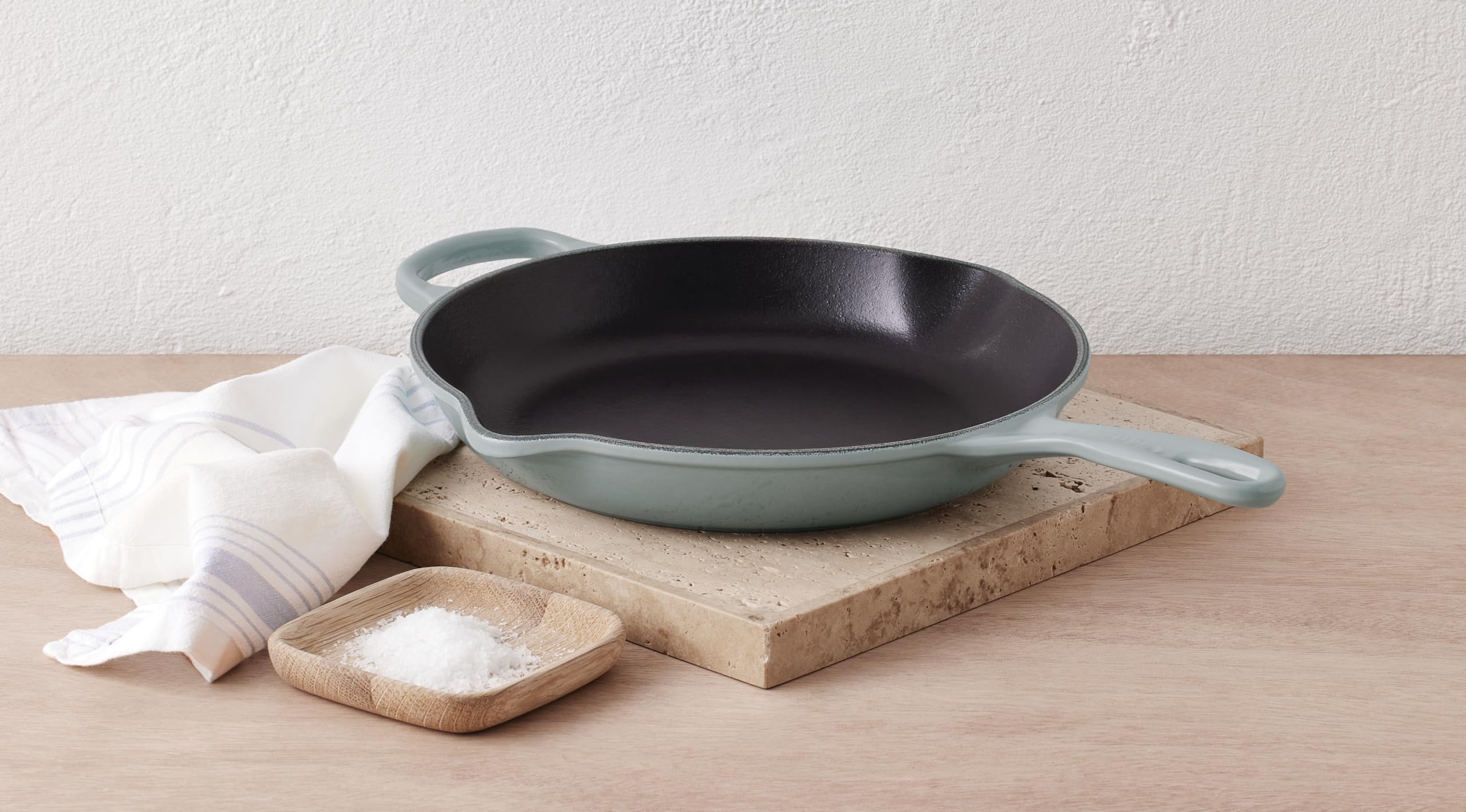Le Creuset Enameled Cast Iron Signature Iron Handle Skillet, 11.75", Cerise