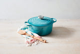 Le Creuset Enameled Cast Iron Signature Round Dutch Oven, 7.25 qt., Cerise