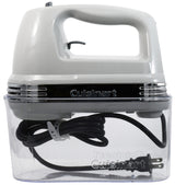 Cuisinart Power Advantage Plus 9-Speed Hand Mixer, 220W Motor, Electric Mixer with Dishwasher-Safe Beaters, Storage Case, HM-90BCS, Brushed Chrome