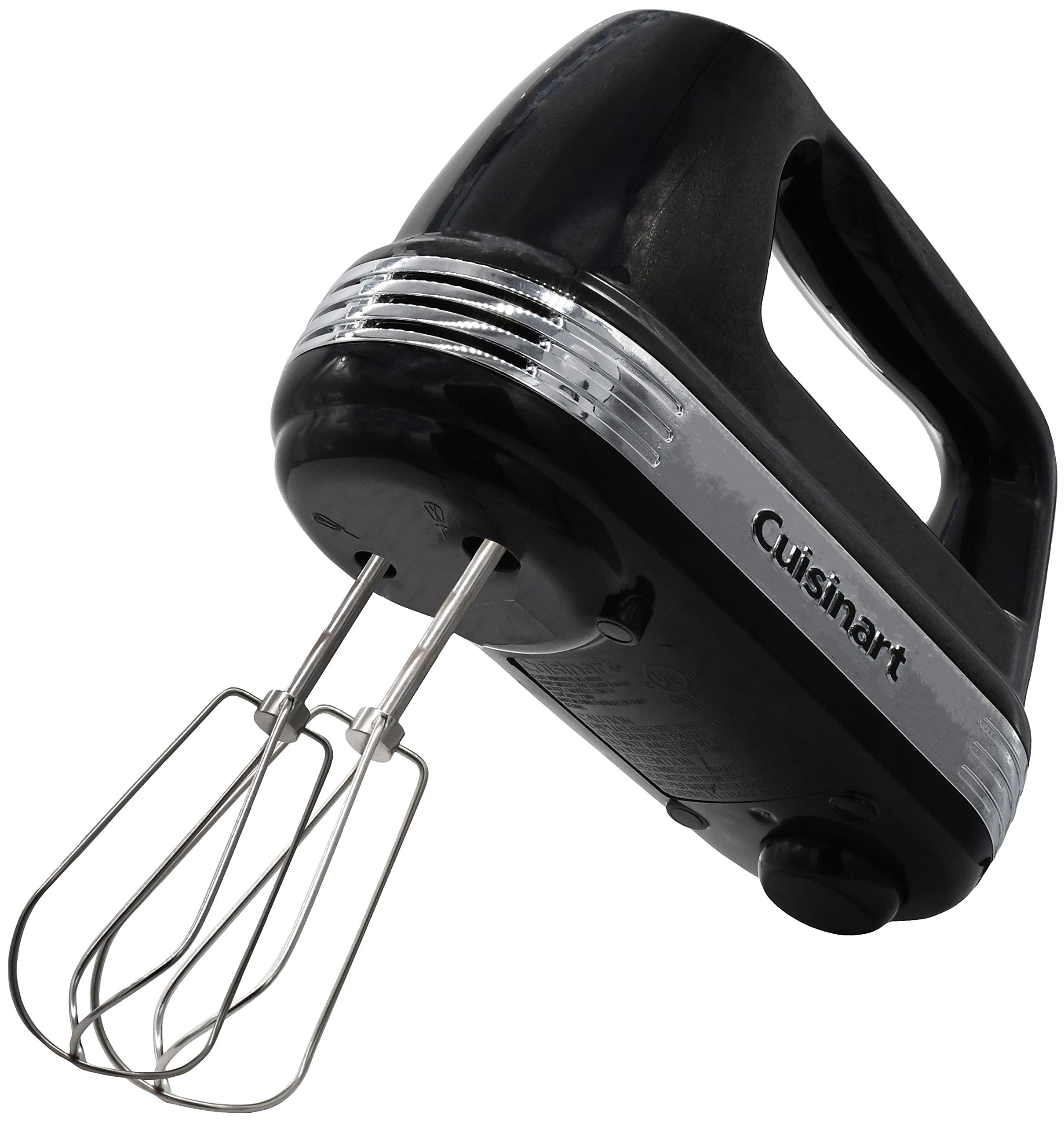 Cuisinart Power Advantage Plus 9-Speed Hand Mixer, 220W Motor, Electric Mixer with Dishwasher-Safe Beaters, Storage Case, HM-90BCS, Brushed Chrome