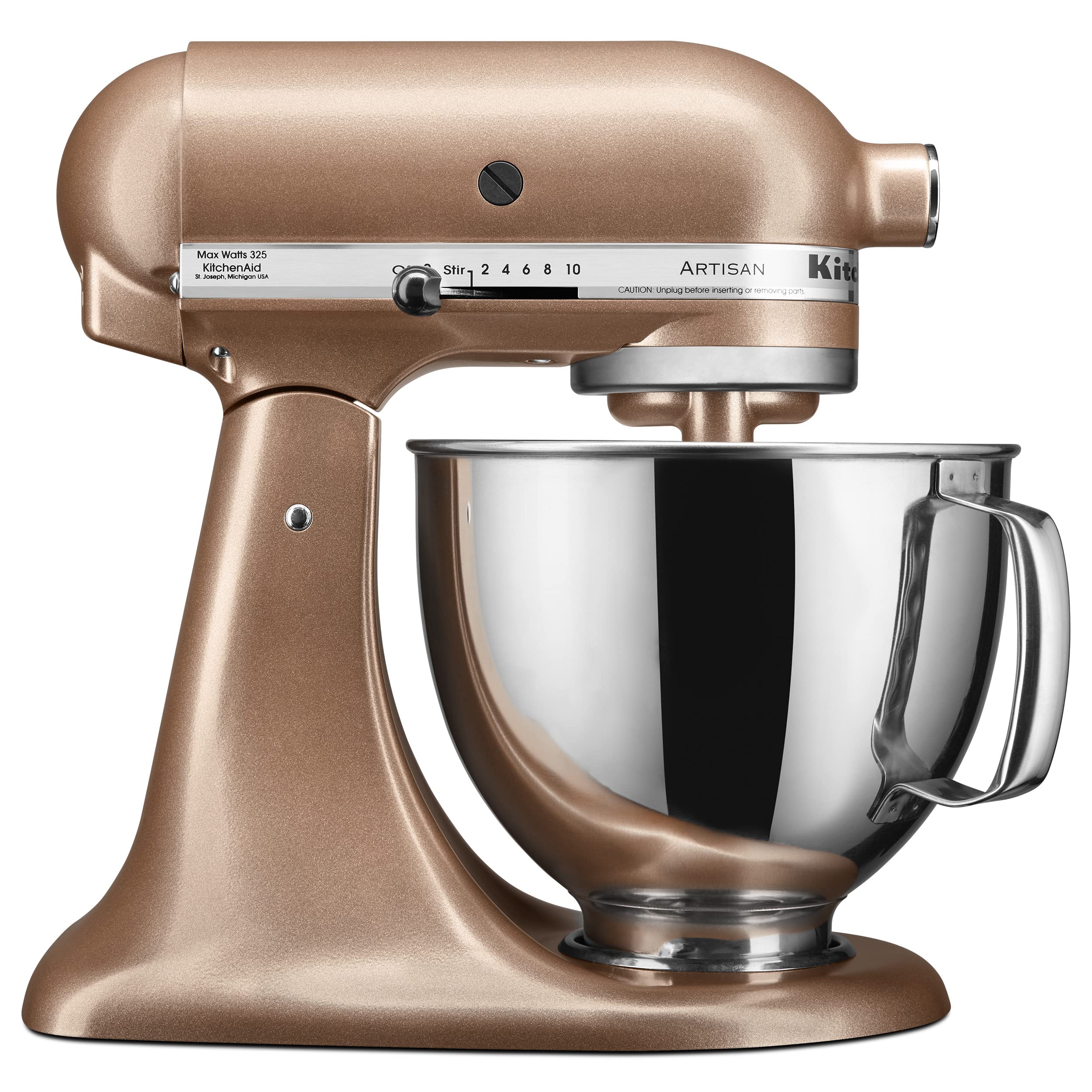 KitchenAid Artisan Series 5 Quart Tilt Head Stand Mixer with Pouring Shield KSM150PS, Milkshake